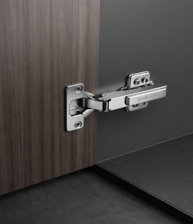 Anthrazit Plated 165° Soft Close                 Smooth, wide-angle opening with controlled soft-close for everyday cabinets.         Learn More